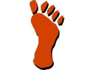 Sticker Custom Preview Image #102446 People Silhouettes Footprint4