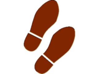 Sticker Custom Preview Image #102458 People Silhouettes Footprints05
