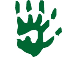 Sticker Custom Preview Image #102493 People Silhouettes Handprint4