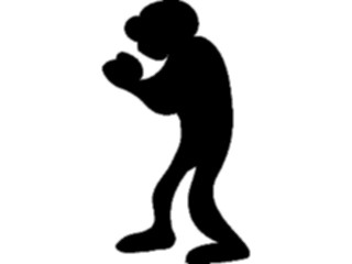 Sticker Custom Preview Image #102645 People Silhouettes Pleading