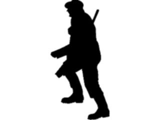 Sticker Custom Preview Image #102664 People Silhouettes Profile Man09