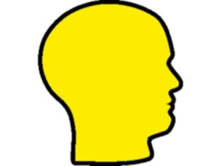Sticker Custom Preview Image #102669 People Silhouettes Profile Man14