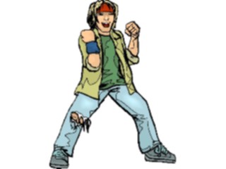 Sticker Custom Preview Image #102873 People Teenagers Boy Readyto Fight