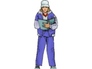 Sticker Custom Preview Image #102961 People Teenagers Girl Reading6