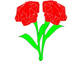 Sticker Custom Preview Image #103128 Plants Flowers Flowers Carnations
