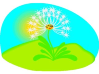 Sticker Custom Preview Image #103186 Plants Flowers Flowers Dandelion06