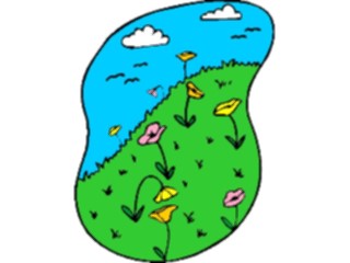 Sticker Custom Preview Image #103206 Plants Flowers Flowers Fieldof Flowers
