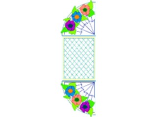 Sticker Custom Preview Image #103798 Plants Flowers Flowers Flower Border005