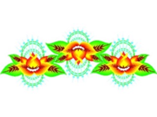 Sticker Custom Preview Image #103840 Plants Flowers Flowers Flower Border047