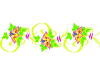 Sticker Custom Preview Image #103869 Plants Flowers Flowers Flower Border076