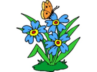 Sticker Custom Preview Image #104497 Plants Flowers Flowers Flowerswith Butterfly
