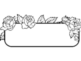 Sticker Custom Preview Image #104764 Plants Flowers Flowers Rose Frame3
