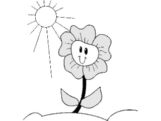 Sticker Custom Preview Image #104810 Plants Flowers Flowers Smiling1