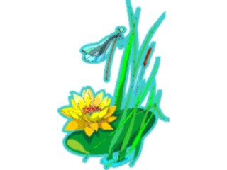 Sticker Custom Preview Image #104887 Plants Flowers Flowers Water Lily6