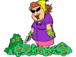 Sticker Custom Preview Image #104898 Plants Flowers Flowers Womanwith Flowers1
