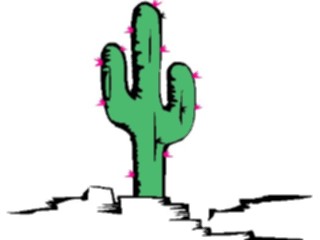 Sticker Custom Preview Image #104962 Plants Flowers General Cactus15