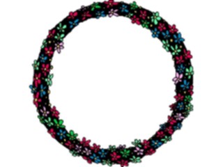 Sticker Custom Preview Image #105176 Plants Flowers General Wreath Circle