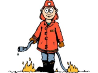 Sticker Custom Preview Image #105678 Police Fire Fire Fighter02