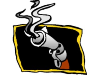 Sticker Custom Preview Image #105849 Police Fire Gun Smoking2