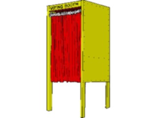 Sticker Custom Preview Image #106402 Politics Elections Voting Booth10
