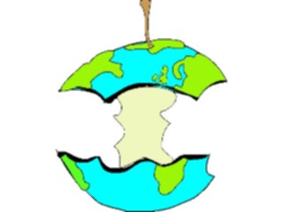 Sticker Custom Preview Image #106530 Public Issues Earth Eaten Away