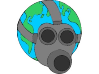 Sticker Custom Preview Image #106535 Public Issues Earthwith Gas Mask