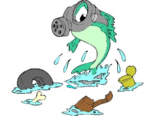 Sticker Custom Preview Image #106553 Public Issues Fishwith Gas Mask