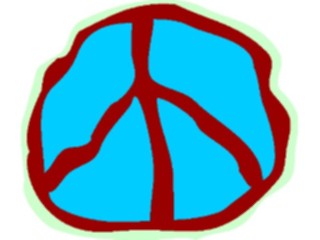Sticker Custom Preview Image #106637 Public Issues Peace Symbol Offbeat