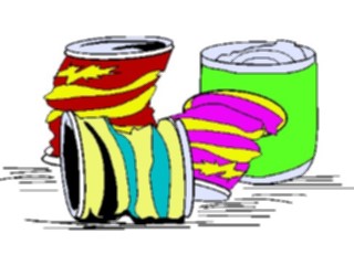 Sticker Custom Preview Image #106682 Public Issues Recyclable Cans