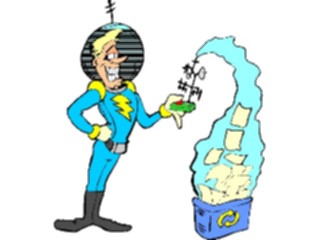 Sticker Custom Preview Image #106768 Public Issues Recycling Space Man1