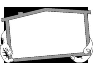 Sticker Custom Preview Image #107237 Real Estate House Frame16