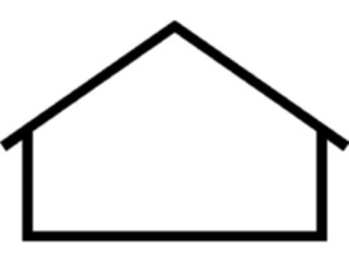 Sticker Custom Preview Image #107283 Real Estate House Symbol11