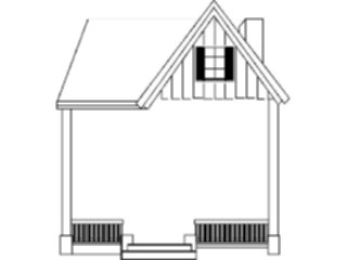 Sticker Custom Preview Image #107294 Real Estate House Winter Frame