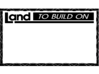 Sticker Custom Preview Image #107314 Real Estate Landto Buildon Frame