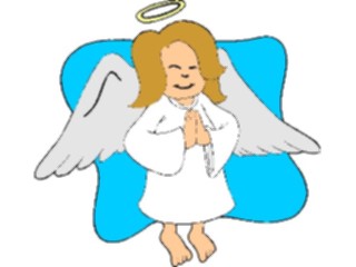 Sticker Custom Preview Image #107522 Religion Angel Cartoons Angel60