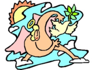 Sticker Custom Preview Image #107535 Religion Angel Cartoons Angel Dove1