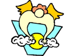 Sticker Custom Preview Image #107541 Religion Angel Cartoons Angel Heavens1