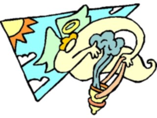 Sticker Custom Preview Image #107543 Religion Angel Cartoons Angel Incense