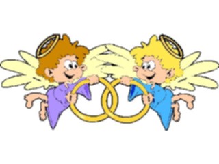 Sticker Custom Preview Image #107559 Religion Angel Cartoons Angelswith Rings