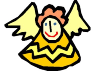 Sticker Custom Preview Image #107561 Religion Angel Cartoons Background01