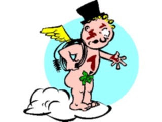 Sticker Custom Preview Image #107648 Religion Angel Cartoons Cherub Dirty1