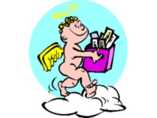 Sticker Custom Preview Image #107664 Religion Angel Cartoons Cherub Messenger