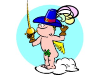 Sticker Custom Preview Image #107666 Religion Angel Cartoons Cherub Musketeer