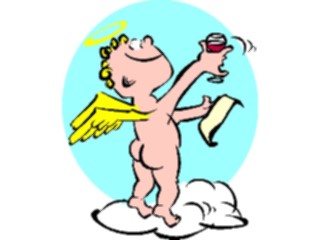 Sticker Custom Preview Image #107679 Religion Angel Cartoons Cherub Speaking