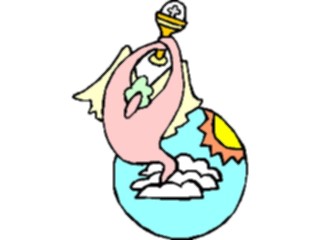 Sticker Custom Preview Image #107717 Religion Angel Cartoons Communion1