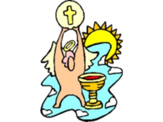 Sticker Custom Preview Image #107718 Religion Angel Cartoons Communion2