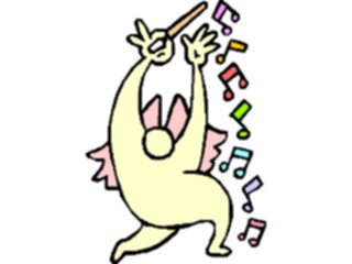 Sticker Custom Preview Image #107720 Religion Angel Cartoons Conducting2