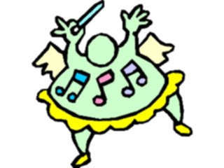 Sticker Custom Preview Image #107722 Religion Angel Cartoons Conducting4