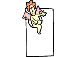 Sticker Custom Preview Image #107740 Religion Angel Cartoons Frame3