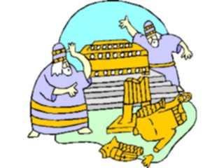 Sticker Custom Preview Image #107934 Religion Biblical Scenes Ark1